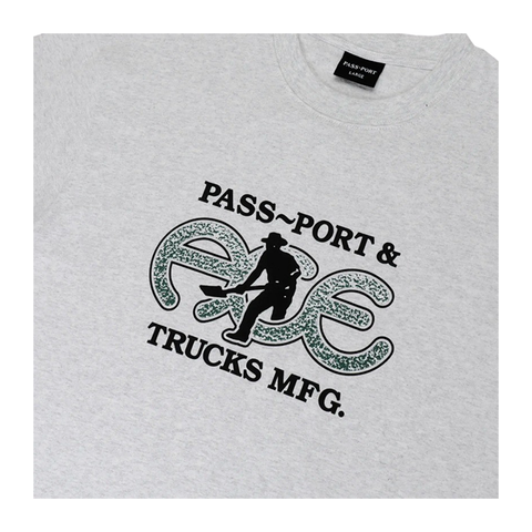Pass~Port x Ace Trucks - Hammertone Tee - Ash
