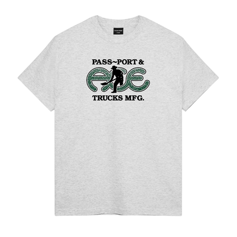 Pass~Port x Ace Trucks - Hammertone Tee - Ash