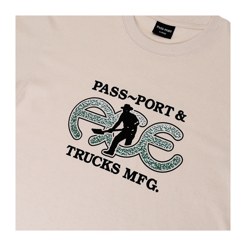 Pass~Port x Ace Trucks - Hammertone Tee - Natural