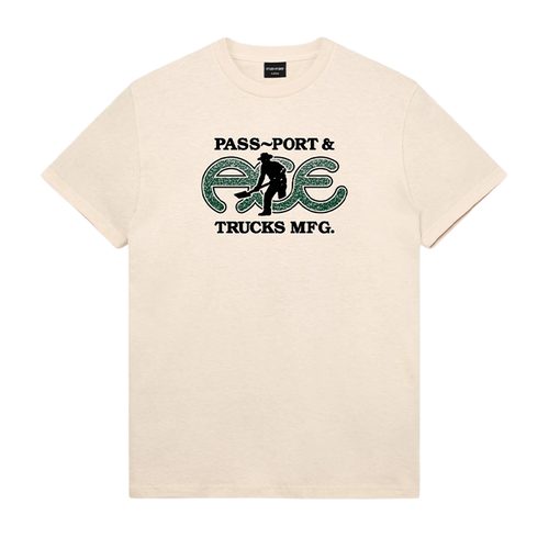Pass~Port x Ace Trucks - Hammertone Tee - Natural