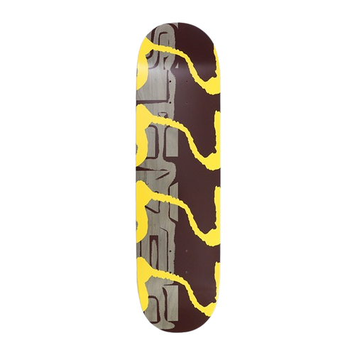 Pearls Skateboards - Patio Deck - Stain Brown/Yellow