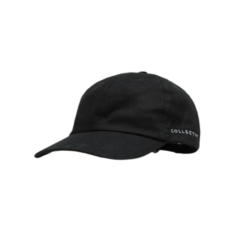 Poetic Collective - Classic Cap - Side Embroidery - Black/White 1