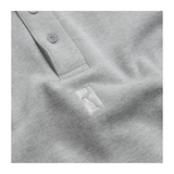 Poetic Collective - Heavy Polo Sweatshirt - Heather Grey