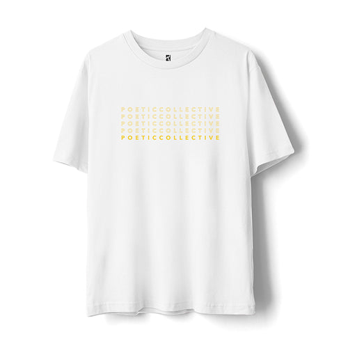 Poetic Collective - Sports Tee 2 - Off White