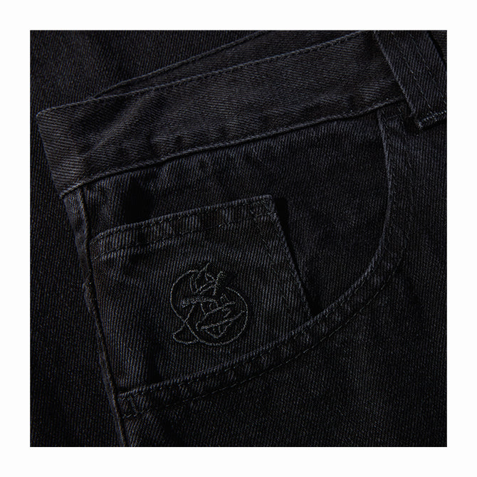 Polar Skate Co. - 93! Denim - Pitch Black - Hemley Skateboarding