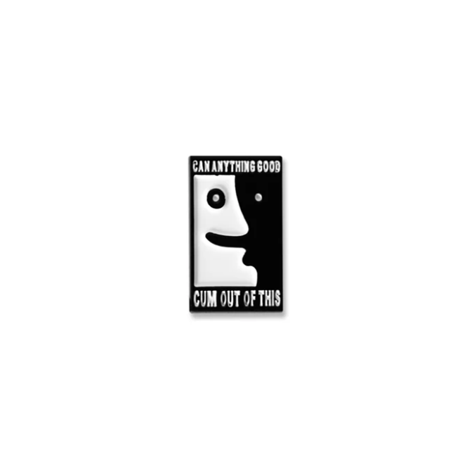 Polar Skate Co. - Anything Good Pin - Black