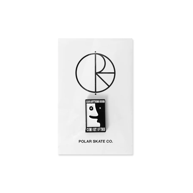 Polar Skate Co. - Anything Good Pin - Black