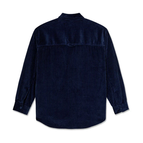 Polar Skate Co. - Big Boy Cord Overshirt - Dark Blue