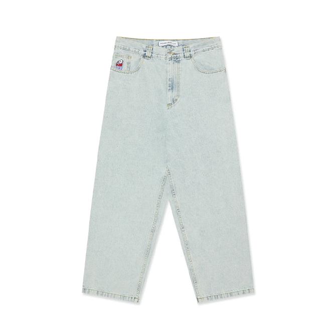 Polar Skate Co. - Big Boy Pants - OG Logo - Light Blue - Hemley Skateboarding