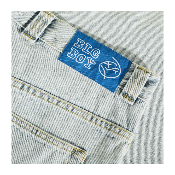 Polar Skate Co. - Big Boy Pants - OG Logo - Light Blue - Hemley Skateboarding