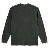 Polar Skate Co. - Dan Longsleeve Tee - Dirty Black