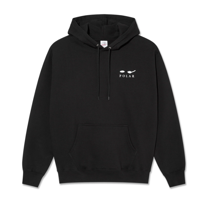 Polar Skate Co. - Dave Hoodie - Discoteque - Black
