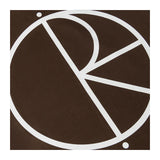 Polar Skate Co. - Dave Stroke Logo Hoodie - Chocolate