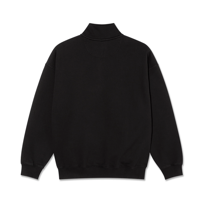 Polar Skate Co. - Frankie Half Zip Sweater - Black