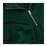 Polar Skate Co. - Frankie Half Zip Sweater - Dark Emerald