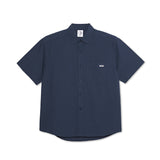 Polar Skate Co. - Mitchell Shirt - Seersucker - Grey/Blue