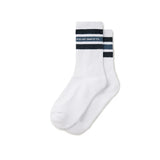 Polar Skate Co. - Rib Socks - Fat Stripe - White/Blue
