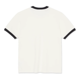 Polar Skate Co. - Ringer Tee - Cloud White/Navy