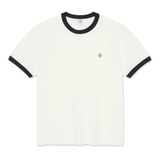 Polar Skate Co. - Ringer Tee - Cloud White/Navy