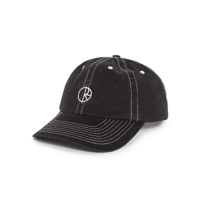 Polar Skate Co. - Sai Cap - Contrast - Black
