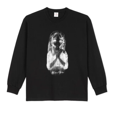 Polar Skate Co. - Saint Kawaii LS Tee - Black