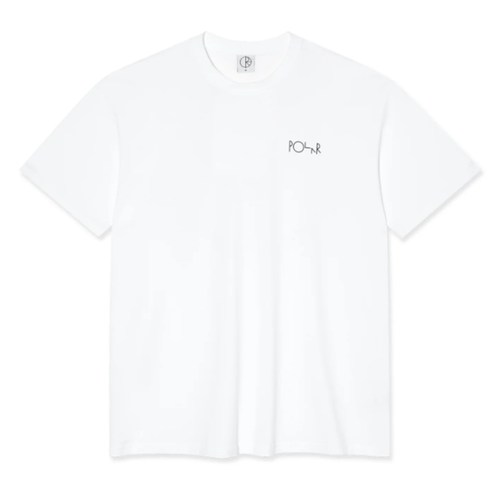 Polar Skate Co. - Stroke Logo Tee - White