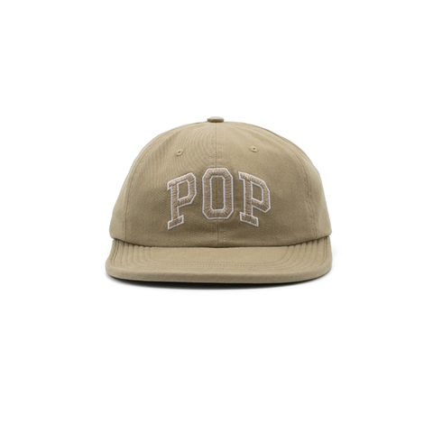 Pop Trading Co. - Arch Six Panel Flexfoam Cap - White Pepper