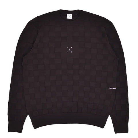 Pop Trading Co. - Checked Panel Knit - Delicioso