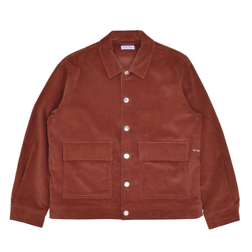 Pop Trading Co. - Full Button Jacket - Fired Brick