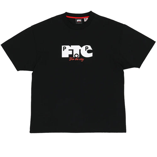 Pop Trading Co. - FTC & Pop Logo Tee - Black