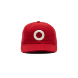 Pop Trading Co. - "O" Six Panel Cap - Haute Red/White