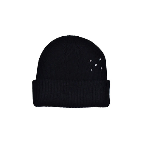 Pop Trading Co. - Waffle Beanie - Black