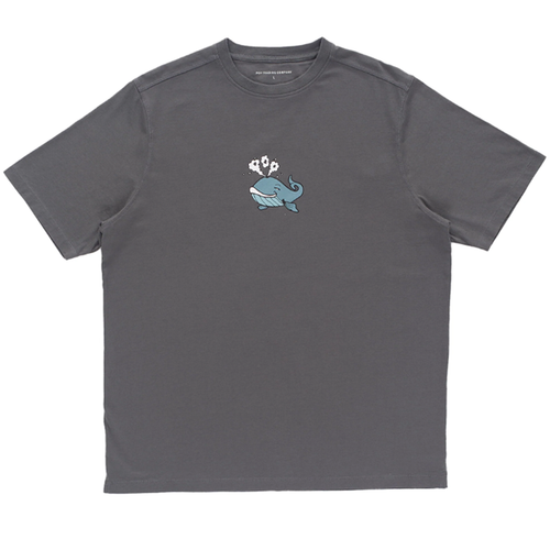 Pop Trading Co. - Whale Tee - Charcoal