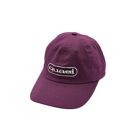 Quasi - Boomerang 6 Panel Cap - Burgundy