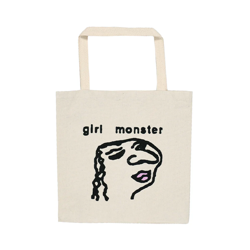 Quasi - Girl Monster Tote - Natural