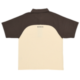 Quasi - Leslie Raglan Polo - Brown