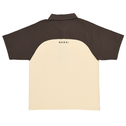 Quasi - Leslie Raglan Polo - Brown