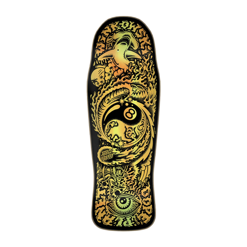 Santa Cruz - Erick Winkowski Dope Planet Deck - Black/Gold