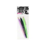 Sci Fi Fantasy - 3-Pack Click Pens - Purple/Green/Black