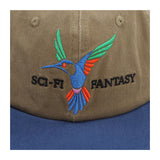 Sci Fi Fantasy - Humming Bird Cap - Olive/Navy