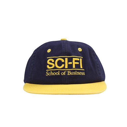 Sci Fi Fantasy - School Of Business Cap - Navy/Yellow