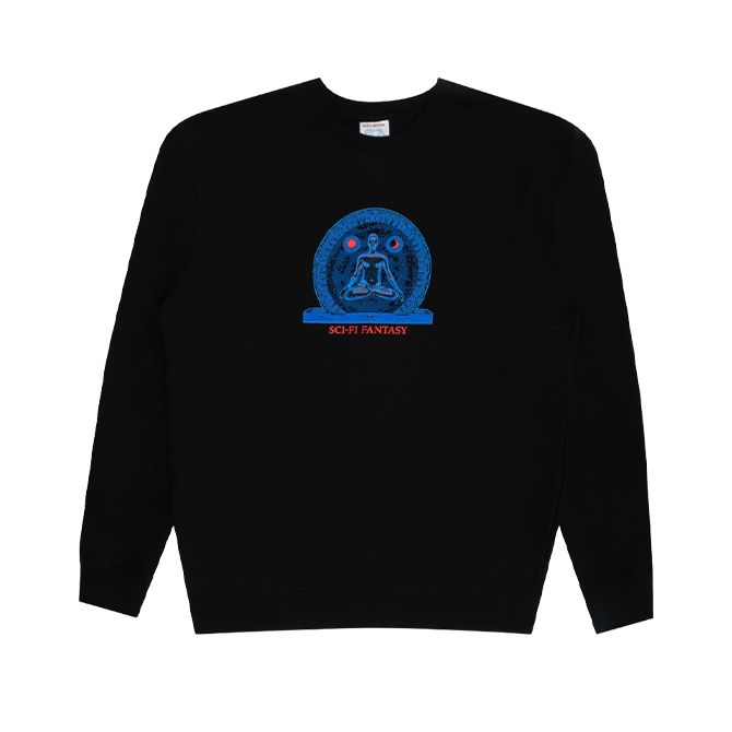 Sci Fi Fantasy - Stargate Crewneck Fleece - Black