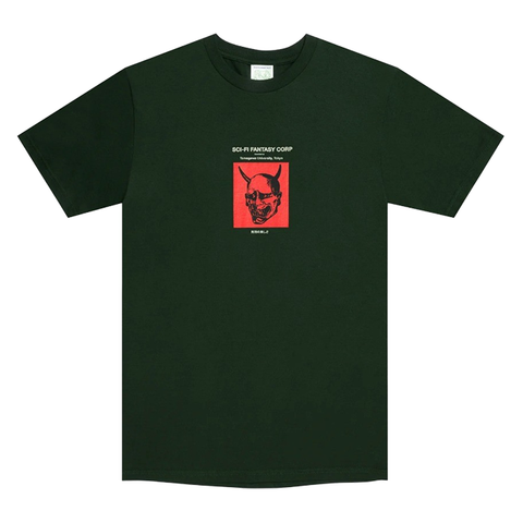 Sci Fi Fantasy - Tamagawa U Tee - Green