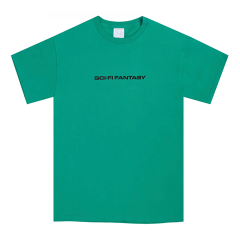 Sci Fi Fantasy - Textured Logo Tee - Green