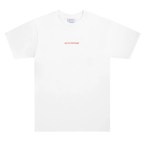 Sci Fi Fantasy - Tiny Classic Logo Tee - White