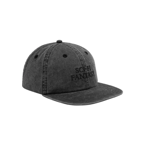 Sci Fi Fantasy - Washed Logo Cap - Black