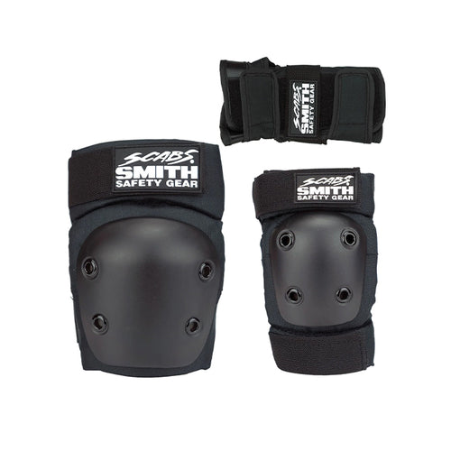 Smith Scabs  - Youth Tri-Pack Pads - Black