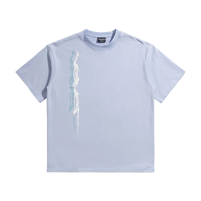 Velvet - Smudge Tee - Washed Sapphire