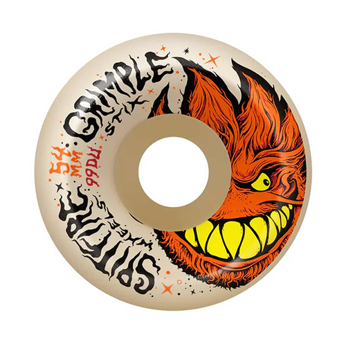 Spitfire - Formula Four - Grimplehead - Lockin Full - 99D - Natural/Orange