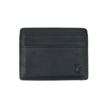 Theories -  Genuine Leather Lantern Wallet - Black
